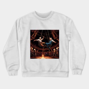 Pensioners as trapeze Artists Crewneck Sweatshirt